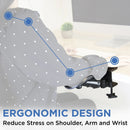 Mount-It! Adjustable Arm Rest for Desk