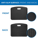 Mount-It! Anti Fatigue Standing Desk Floor Comfort Mat -18X22" Rubberized Gel Foam (Black)