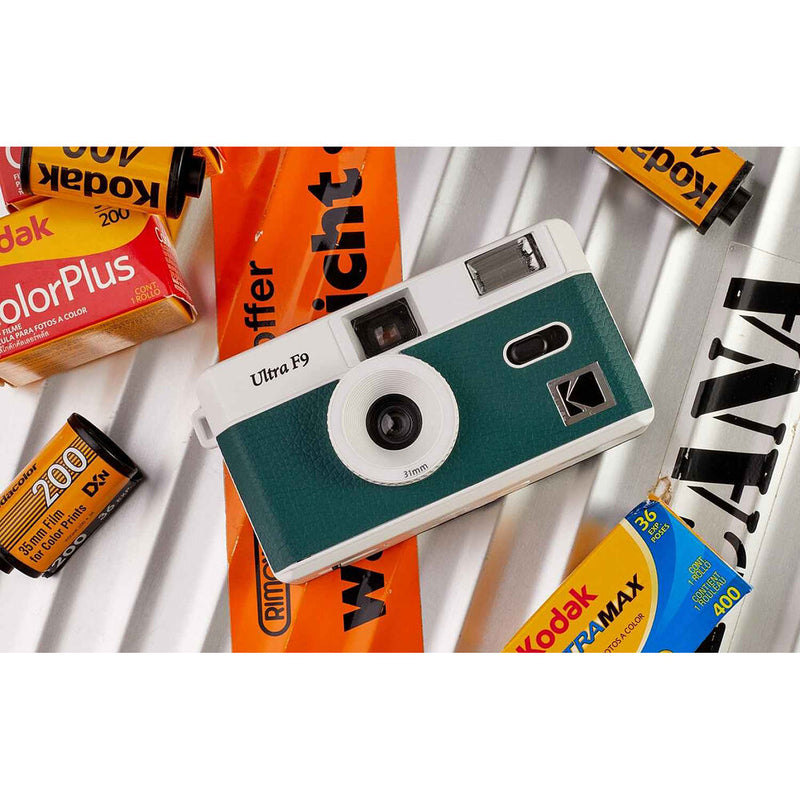 Kodak Ultra F9 Reusable 35mm Camera (Dark Night Green)
