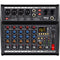 Pyle Pro PMX466 6-Channel Audio Mixer with Built-In FX and USB Interface