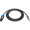 Sescom 4-Pole speakON to 1/4" Connector Speaker Cable (20')