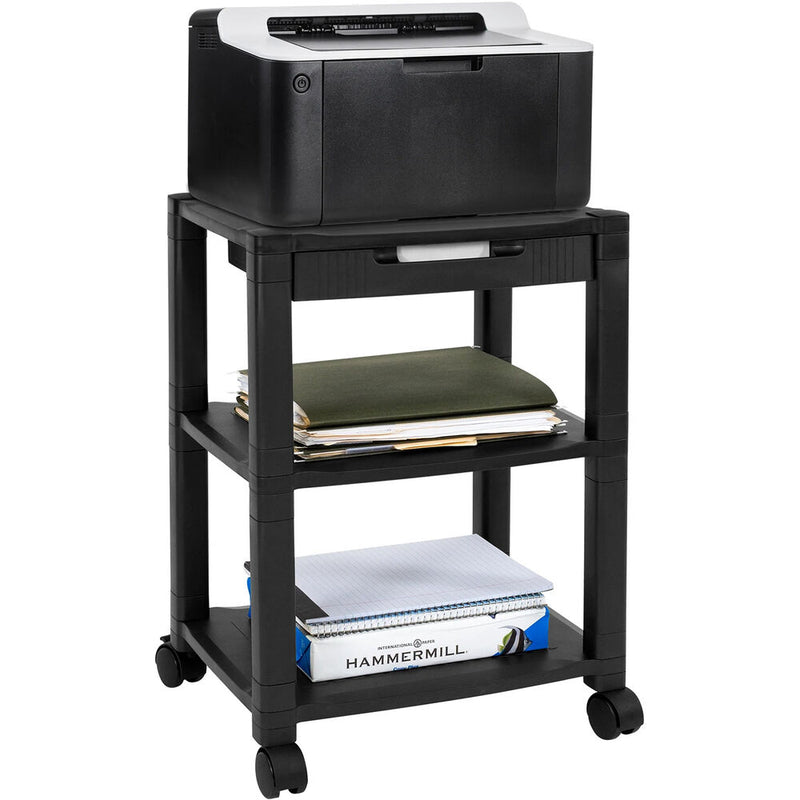 Mount-It! Height Adjustable Rolling Printer Cart