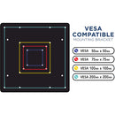 Mount-It! VESA Mount Adapter Plate Monitor/Extender Conversion Kit