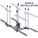 Mount-It! Vesa Mount Adapter Kit Converts VESA 75x75mm and 100x100mm to 200x200mm and 200x100mm