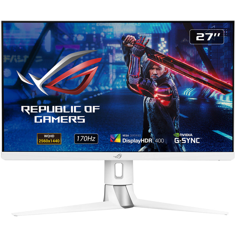 ASUS Republic of Gamers Strix 27" HDR 170 Hz Gaming Monitor (White)