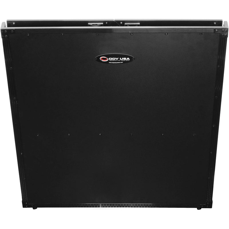 Odyssey Two-Tier DJ Fold-Out Stand (36 x 33", Black)
