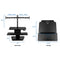 Mount-It! Sit Stand Standing Desk Converter with Dual Monitor Mount Combo (Black)