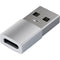 Satechi USB Type-A to Type-C Adapter (Silver)