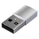 Satechi USB Type-A to Type-C Adapter (Silver)