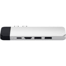 Satechi USB Type-C Pro Hub Adapter with Ethernet (Silver)