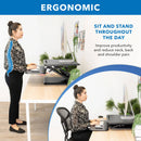 Mount-It! Compact Standing Desk Converter