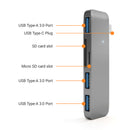 Satechi USB 3.0 Type-C 3-In-1 Combo Hub (Space Gray)