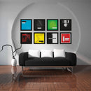 GLORIOUS 12" Vinyl Frame Set (3-Pack, Black)