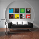 GLORIOUS 12" Vinyl Frame Set (3-Pack, Rosewood)