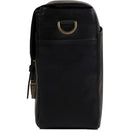 MegaGear Leather Camera Messenger Bag for Mirrorless, Instant & DSLR Cameras (Black)