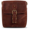 MegaGear Leather Camera Messenger Bag for Mirrorless, Instant & DSLR Cameras (Dark Brown)