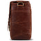 MegaGear Leather Camera Messenger Bag for Mirrorless, Instant & DSLR Cameras (Dark Brown)