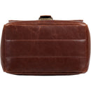 MegaGear Leather Camera Messenger Bag for Mirrorless, Instant & DSLR Cameras (Dark Brown)