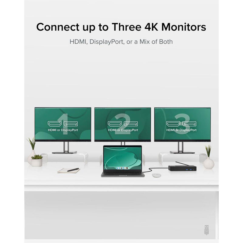 Plugable 12-in-1 USB Type-C Docking Station