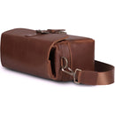 MegaGear Leather Camera Bag for Mirrorless, Instant, DSLR Cameras (Dark Brown)