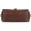 MegaGear Leather Camera Bag for Mirrorless, Instant, DSLR Cameras (Dark Brown)