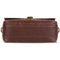 MegaGear Leather Camera Bag for Mirrorless, Instant, DSLR Cameras (Dark Brown)