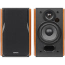 Edifier R1380T 2-Way Active Bookshelf Speakers (Pair, Brown)