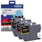 Brother Genuine LC401 Standard Yield Color Ink Cartridge Set (Cyan, Magenta, Yellow)