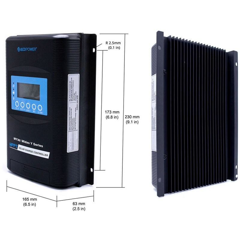 ACOPower Midas 30A MPPT Solar Charge Controller