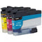 Brother Genuine LC406 INKvestment Tank Standard Yield Color Ink Cartridge Set (Cyan, Magenta, Yellow)