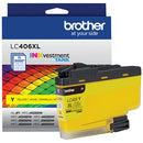 Brother LC406XL 3-Color INKvestment Tank High Yield Ink Cartridge Set