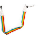 Polaroid Flat Camera Strap (Rainbow White)