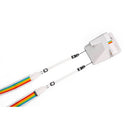 Polaroid Flat Camera Strap (Rainbow White)