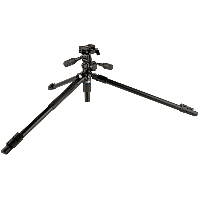Slik Pro AL-323-3W Aluminum 3-Section Tripod with Arca-Type 3-Way Pan-Tilt Head