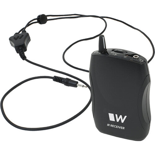 Williams Sound 4-Channel Infrared Receiver with Neckloop (Black)