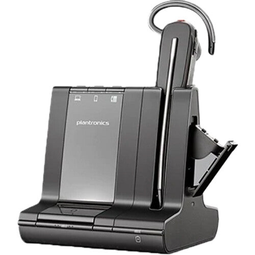 Poly Savi 8245 Office Wireless DECT Headset (Convertible, Unlimited Talk, Standard)