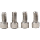 CineMilled 1/4"-20 x 1/2" Stainless Steel Screw (4-Pack)