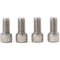 CineMilled 1/4"-20 x 1/2" Stainless Steel Screw (4-Pack)