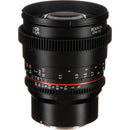 Rokinon 24, 35, 50 & 85mm T1.5 High-Speed Cine DSX Sony E Mount Lens Bundle