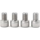 CineMilled 3/8"-16 x 1/2" Stainless Steel Screws (4-Pack)