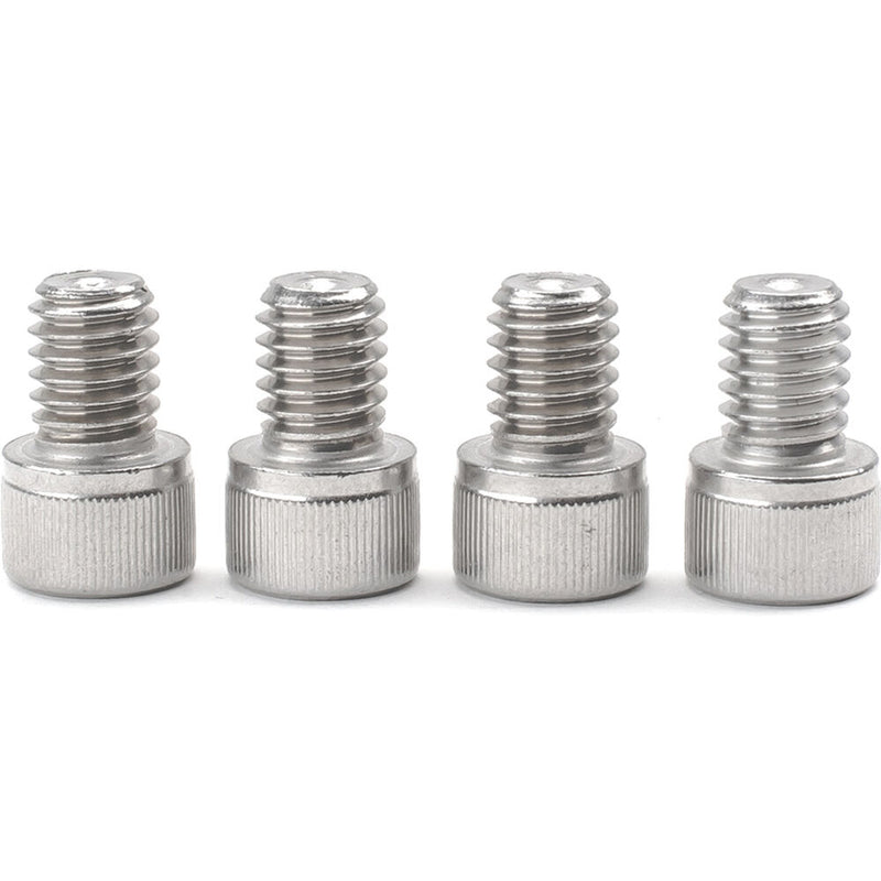 CineMilled 3/8"-16 x 1/2" Stainless Steel Screws (4-Pack)