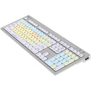 Logickeyboard Dyslexie Keyboard (Mac, White, US English)