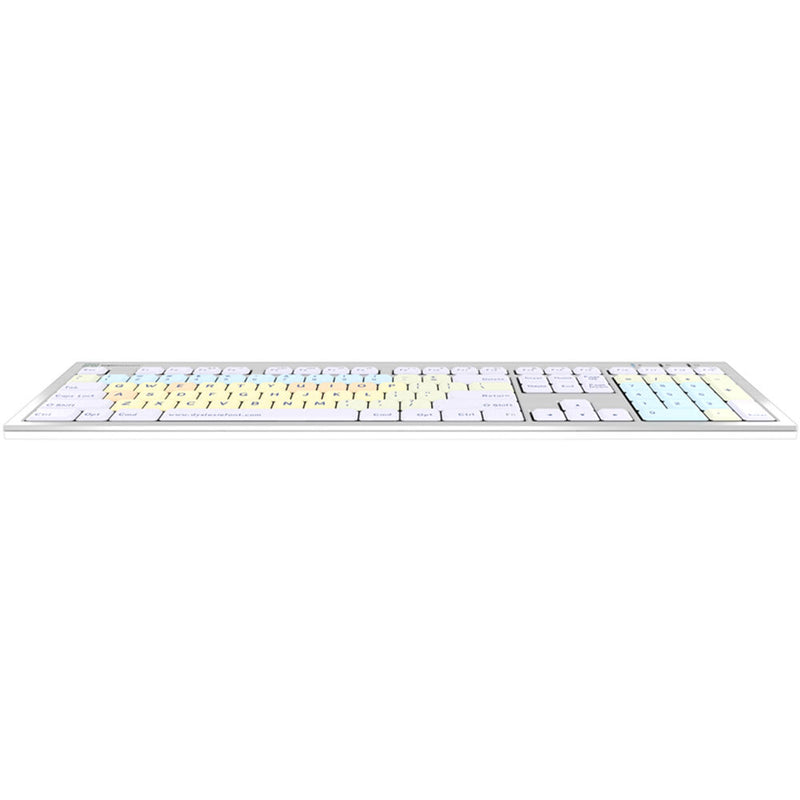 Logickeyboard Dyslexie Keyboard (Mac, White, US English)