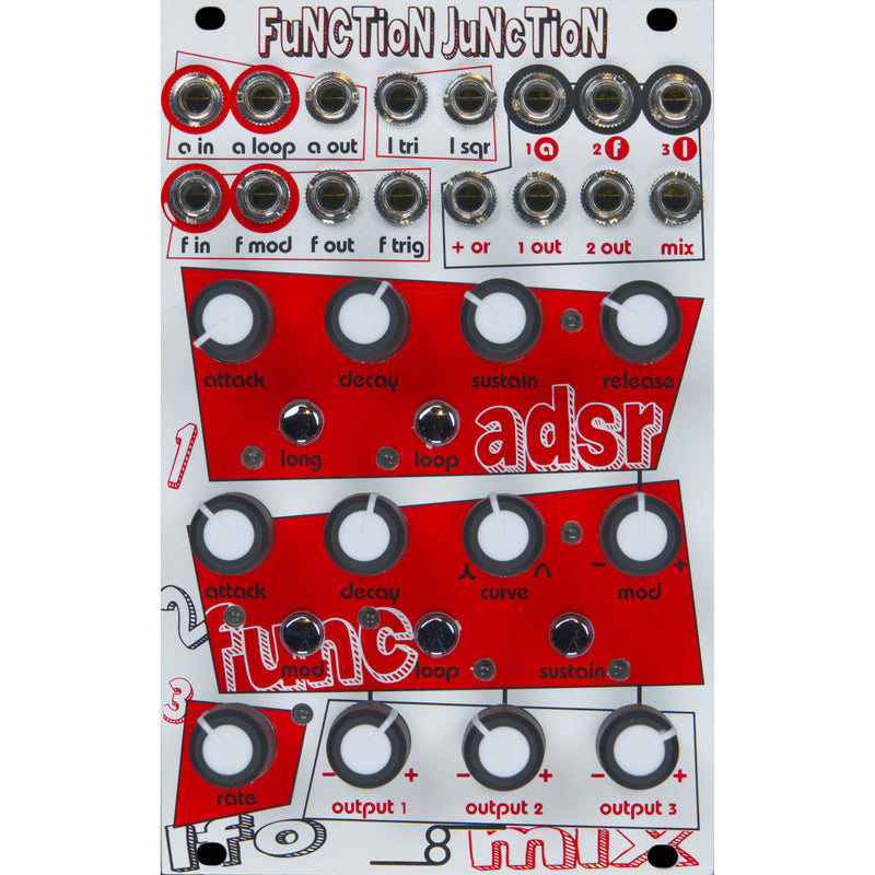 Cre8audio Function Junction ADSR, Function Generator, LFO, and Mixer Eurorack Module (16 HP)