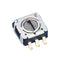 NIDEC COMPONENTS CS-4-12YTB Rotary Switch, Surface Mount, 2 Position, 1 Pole, 45 &deg;, CS-4 Series