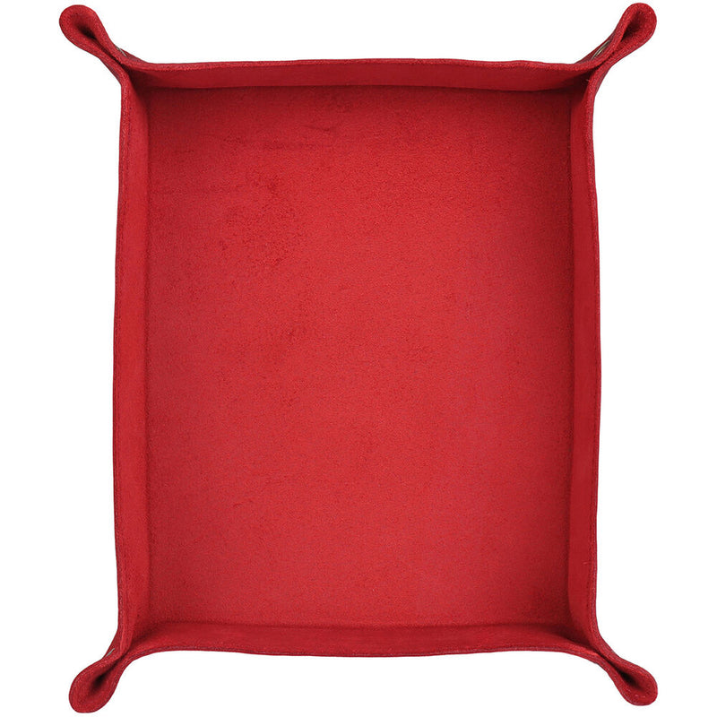 Londo Leather Organizer Tray (1 Section, Red)