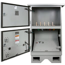 Lex Products PowerGATE 1200A Power Input Panel with Black, Red, Blue, White & Green Inlets