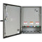 Lex Products PowerGATE 400A Power Input Panel with Black, Red, Blue, White & Green Inlets