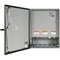 Lex Products PowerGATE 800A Power Input Panel with Brown, Orange, Yellow, White & Green Inlets
