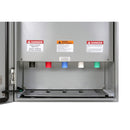 Lex Products PowerGATE 800A Power Input Panel with Black, Red, Blue, White & Green Inlets